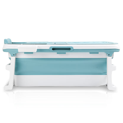 Opvouwbaar Bad – Opvouwbare Badkuip – Mobiel Bad – Zitbad – Ligbad – Compact & Ruimtebesparend – 132x60x50 cm – Duurzaam PP+TPE Material