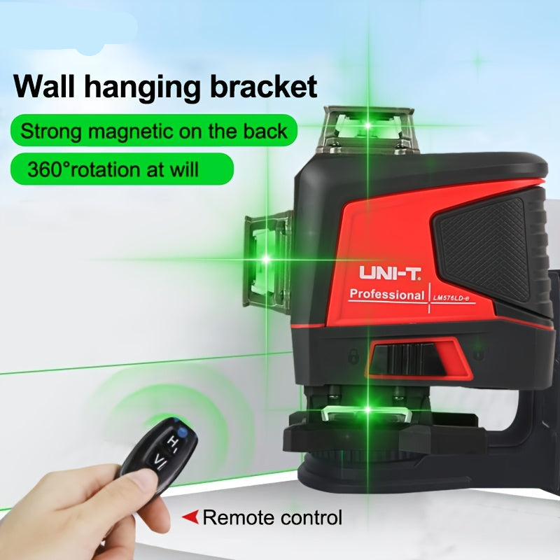 Laserwaterpas – Laserwaterpas 16 Lijnen – Lijnlaser – Nivelleerinstrument – Waterpas Laser – 16 Lijnen Voor Precisie – 360° Draaibare Basis – Oplaadbare Lithium Accu