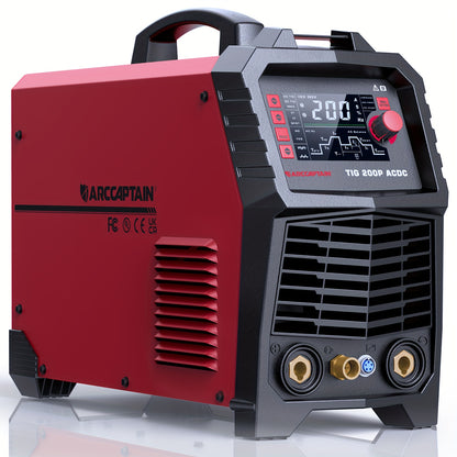 TIG Lasmachine AC/DC – Aluminium Lasser – MMA Lasapparaat – Spotlasser – Multifunctionele Lasmachine – Pulsfunctie – 200 Ampère – 110V/220V Dual Voltage