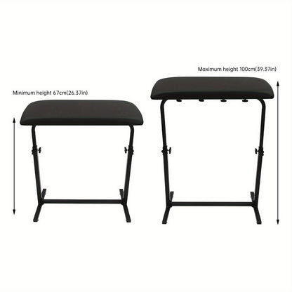 Heavy-Duty Adjustable Tattoo Arm & Leg Rest Stand with Large Sponge Pad - 340° Rotatable, 66.98-100.0cm Height, 176.4 Capacity, Sturdy Iron/PVC & -Slip Base for Tattoo Studios, Salons, Use - Portable, Easy Assembly, Modern B