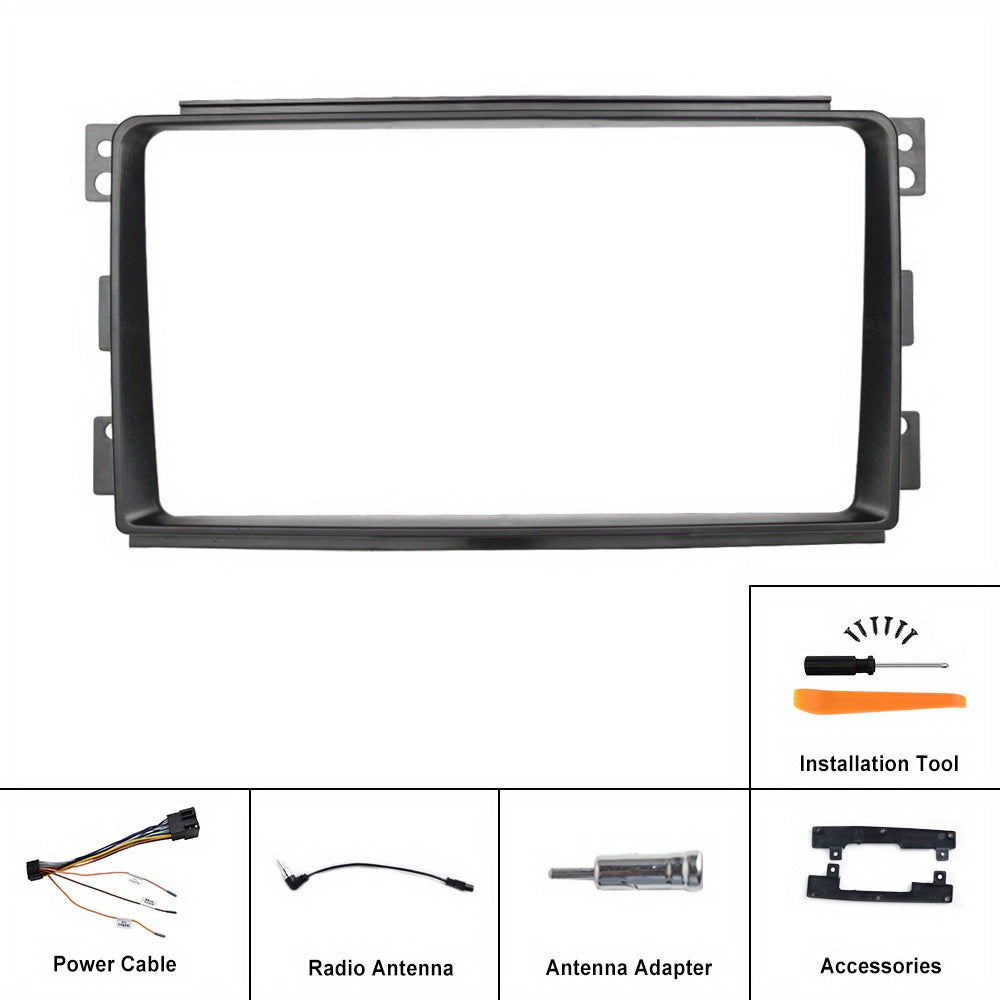Android Autoradio – Multimedia Speler – Navigatie Systeem – Touchscreen Radio – Car Stereo – 9 Inch IPS Scherm – Wireless CarPlay & Android Auto – AHD Achteruitrijcamera & Stuurwielbediening Met Microfoon