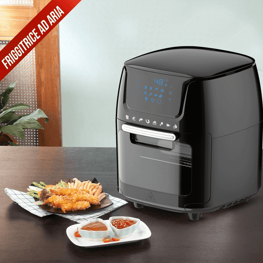 Airfryer – Heteluchtfriteuse – Airfry Oven – Digitale Friteuse – 15L Capaciteit – 1800 Watt – 8 Kookprogramma’s – Touchscreen Display