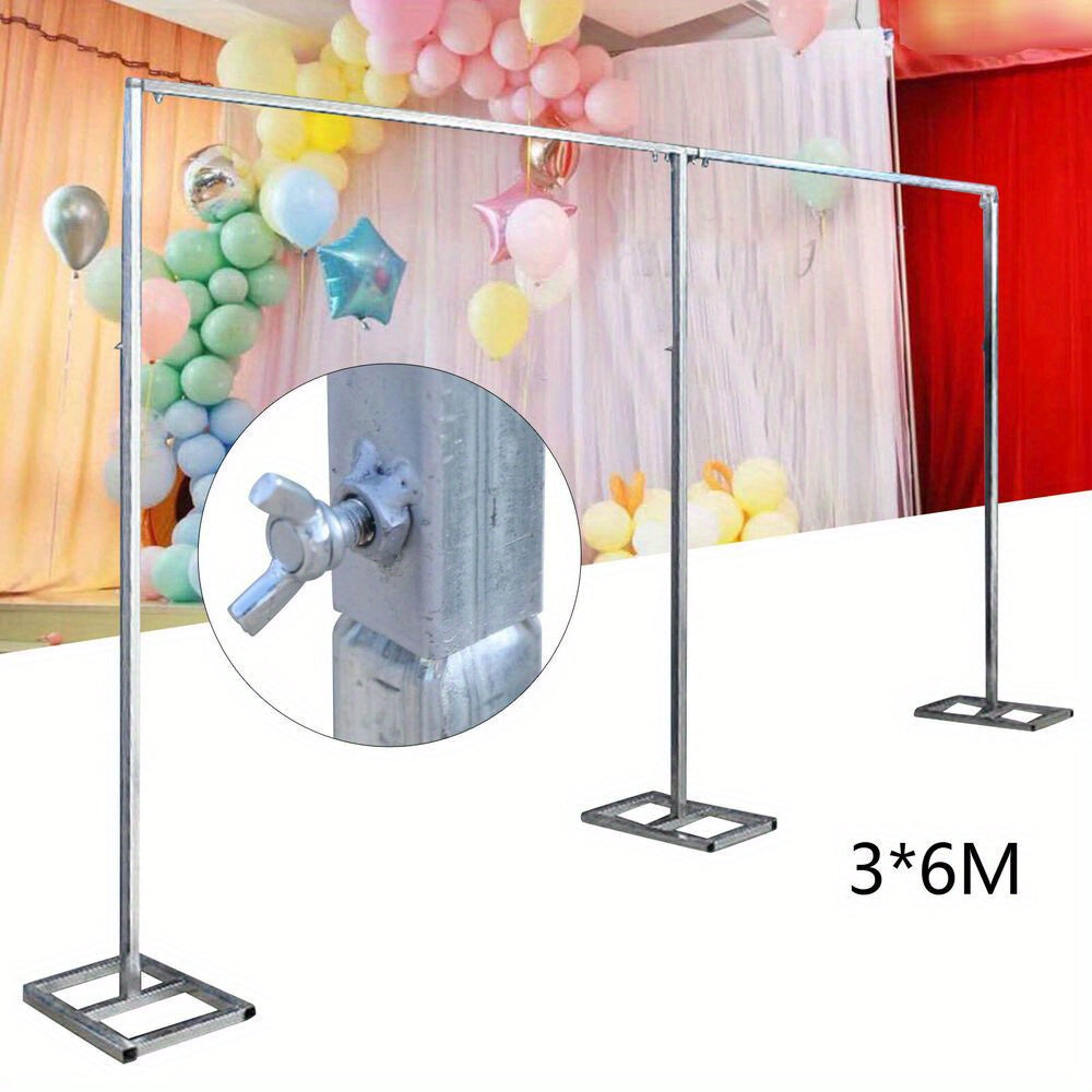 Backdrop Frame – Gordijnframe – Podiumframe – Fotostudio Frame – Curtain Stand – 6 Meter Breed – Duurzaam Metaal