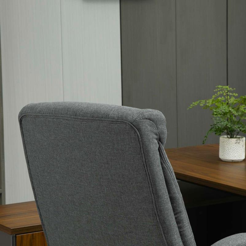 Ergonomische Bureaustoel – Kantoorstoel – Werkstoel – Computestoel – Verstelbare Stoel – Aluminium Frame – Handmatige Rugleuning