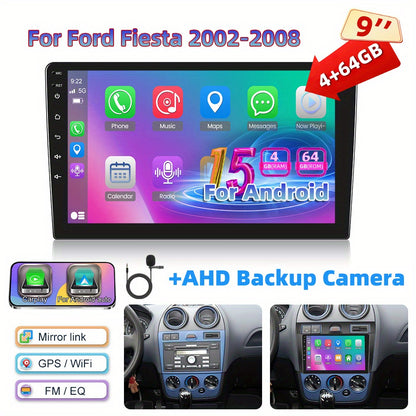 Double Din Autoradio – Android Stereo – Multimedia Speler – CarPlay Radio – Navigatie Systeem – 9 Inch HD Touchscreen – Draadloze CarPlay & AHD Achteruitrijcamera
