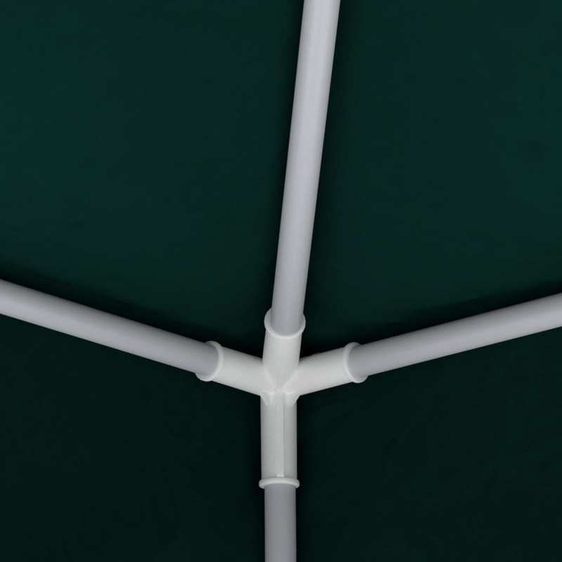 Feesttent – Partytent – Paviljoen – Tuintent – Overkapping – 4x6 Meter – Waterdicht Polyester 90 g/m² – Inclusief Zijwanden – Groen