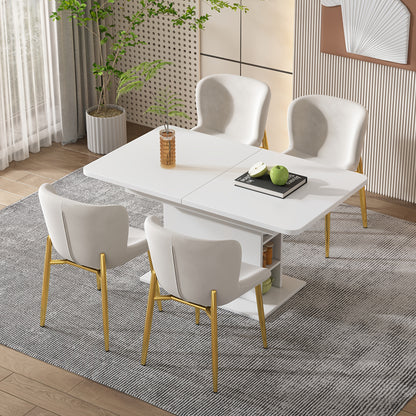 Loungestoelen – Fauteuils – Zitstoelen – Relaxstoelen – Boheemse Stoelen – Ergonomisch Ontwerp – Stijlvol Metalen Frame – Beige Katoenen Bekleding