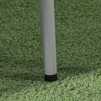 2-Persoons Tuinmeubelset – Loungeset – Balkonset – Terrasmeubilair – Buitenmeubels – Lichtgrijs – Compact Formaat – Weerbestendige Kussens