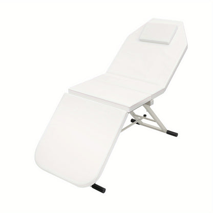 Massagebank – Massagetafel – Massagebed – Spa Bed – Wellnessbed – Wit – Extra Lang 180 cm – Draagkracht 250 kg