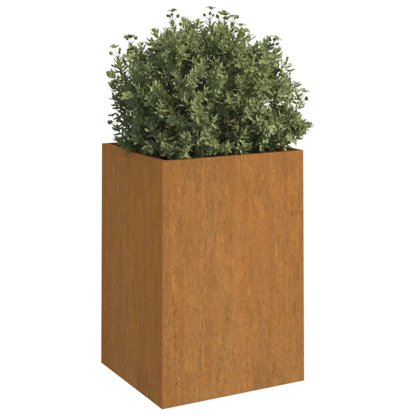 Plantenpot – Plantenbak – Bloempot – Tuinpot – Bloembak – Cortenstaal – Weerbestendig – 52x48x75 cm
