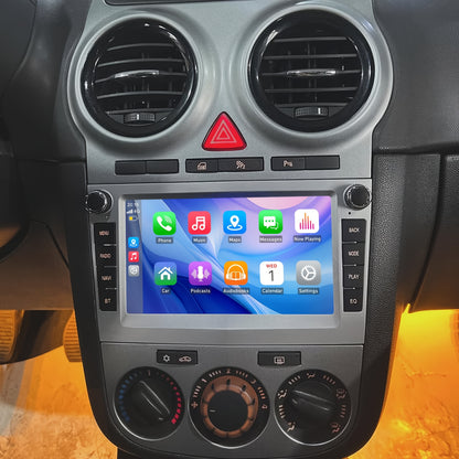 Android 14 Autoradio – Android Auto – Carplay Radio – Multimedia Speler – Auto Stereo – 7 Inch HD IPS Touchscreen – 4GB RAM 64GB Opslag – Met Achteruitrijcamera