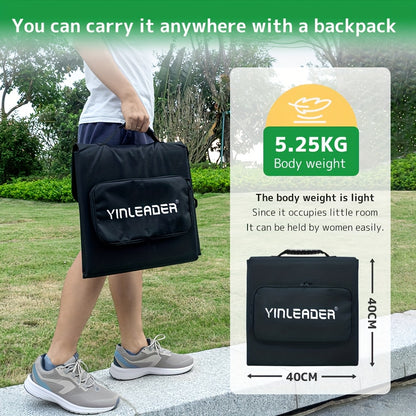 Zonnepaneel – Solar Panel – Opvouwbaar Paneel – Powerbank Oplader – Draagbaar Zonnepaneel – 200W Vermogen – 22,5% Hoog Rendement – Lichtgewicht met XT60 en DC Aansluitingen