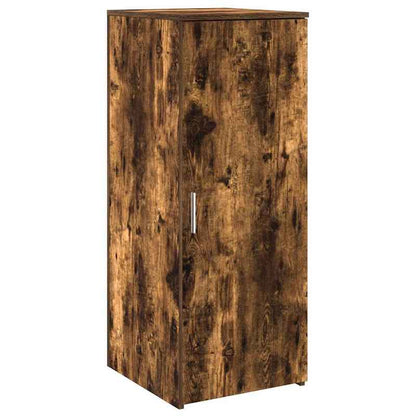Balie – Receptiebalie – Welkomstbalie – Ontvangstbalie – Balietafel – Gebrande Eikenhout Bruin – 135x50x103,5 cm – Duurzaam Houtmateriaal