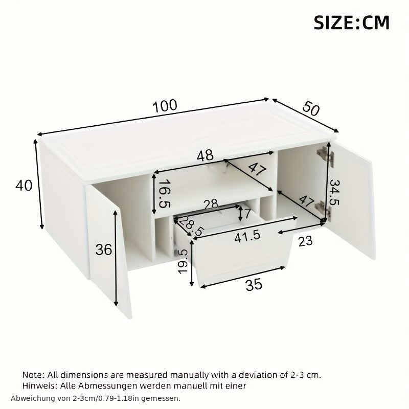 Salontafel – Koffietafel – Bijzettafel – Woonkamertafel – Nachtkastje – Multifunctioneel Lift-Top Ontwerp – Stevig Bamboe Frame