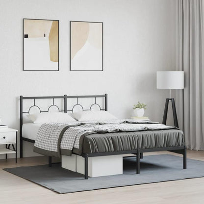 Bedframe Metaal Queen Size – Bedbodem Stalen Frame – Industrieel Bed – Slaapkamer Meubel – Minimalistisch Bed – Stevige Constructie – Zonder Matras