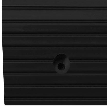 Drempelhulp – Drempelramp – Drempeloplossing – Toegangshelling – Rolstoelhelling – Set Van 3 – Rubber Met Antislip – 49x40x8 Cm