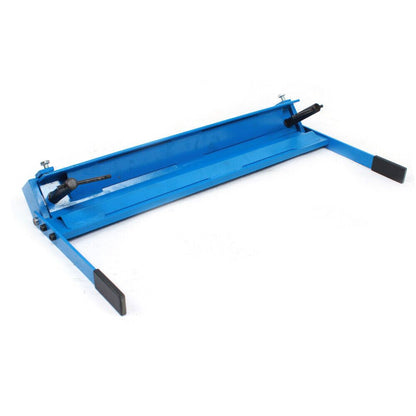 Handmatige Plaatbuigmachine – Plaatbuiger – Metaalbender – Vouwmachine – Werkbank Bender – Blauw – Max Werkbreedte 630mm – Instelbare Buighoek 0-120°
