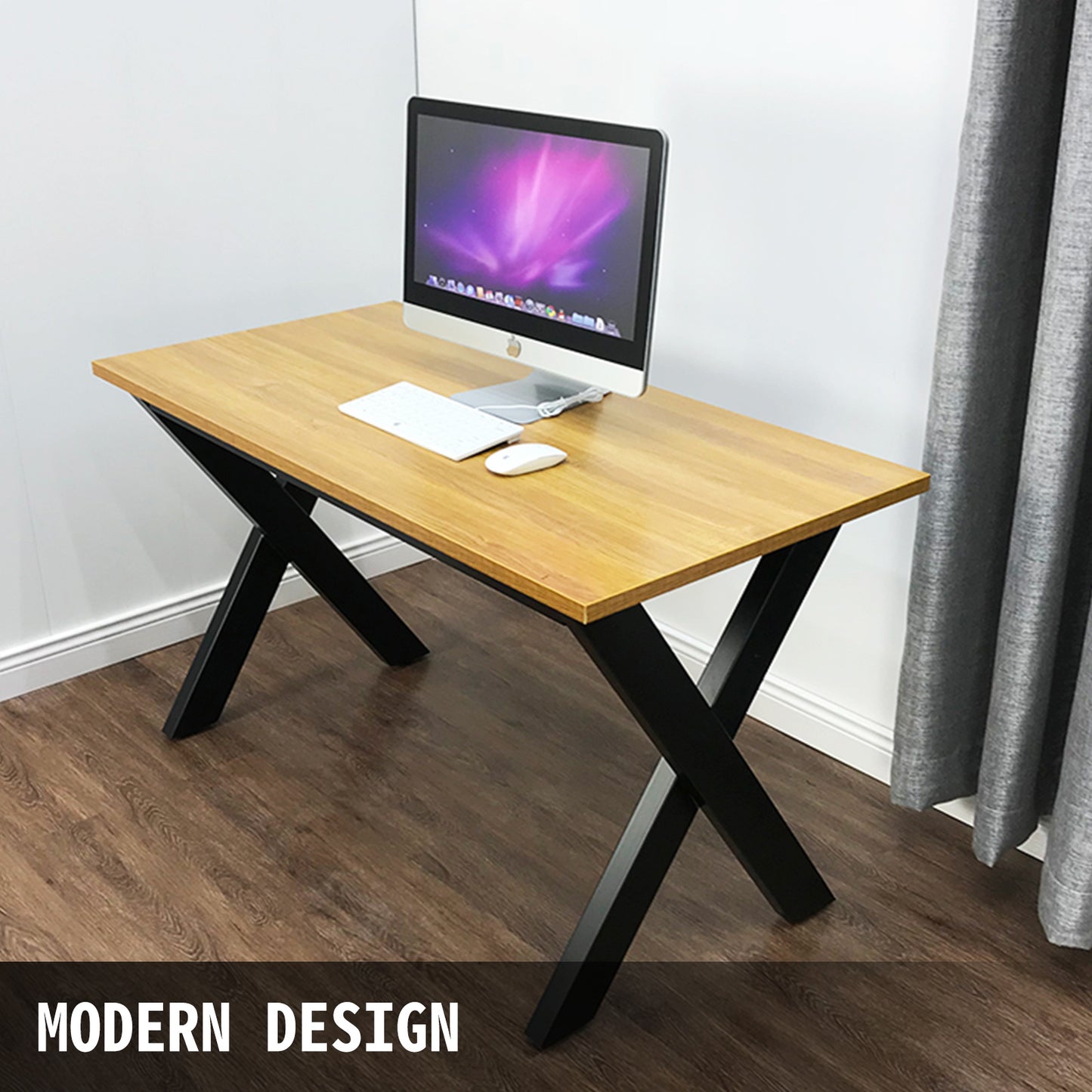 VEVOR Table Legs Metal Table Frame 720x760 mm 28.3 x 29.9 inches Stainless Steel Table Feet Black Easy Assembly Table Legs Metal Black