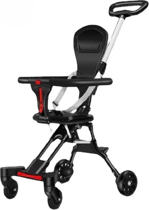 Kinderwagen - Wandelwagen - Opvouwbare Kinderwagen - Stevige wandelwagen - Inclusief Zonwering en Kussen