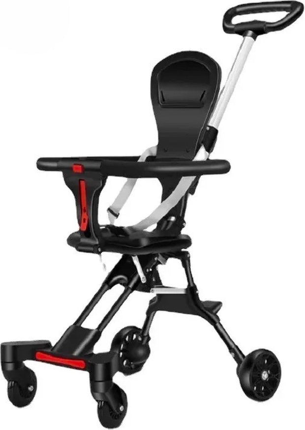 Kinderwagen - Wandelwagen - Opvouwbare Kinderwagen - Stevige wandelwagen - Inclusief Zonwering en Kussen