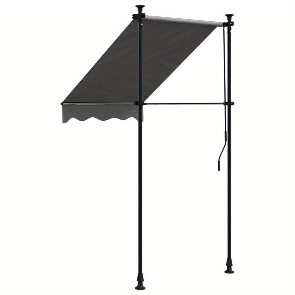 Uittrekbare Luifel – Zonnescherm – Uitvalscherm – Balkonluifel – Terrasluifel – Weerbestendig Polyester – Compact 100x150 cm