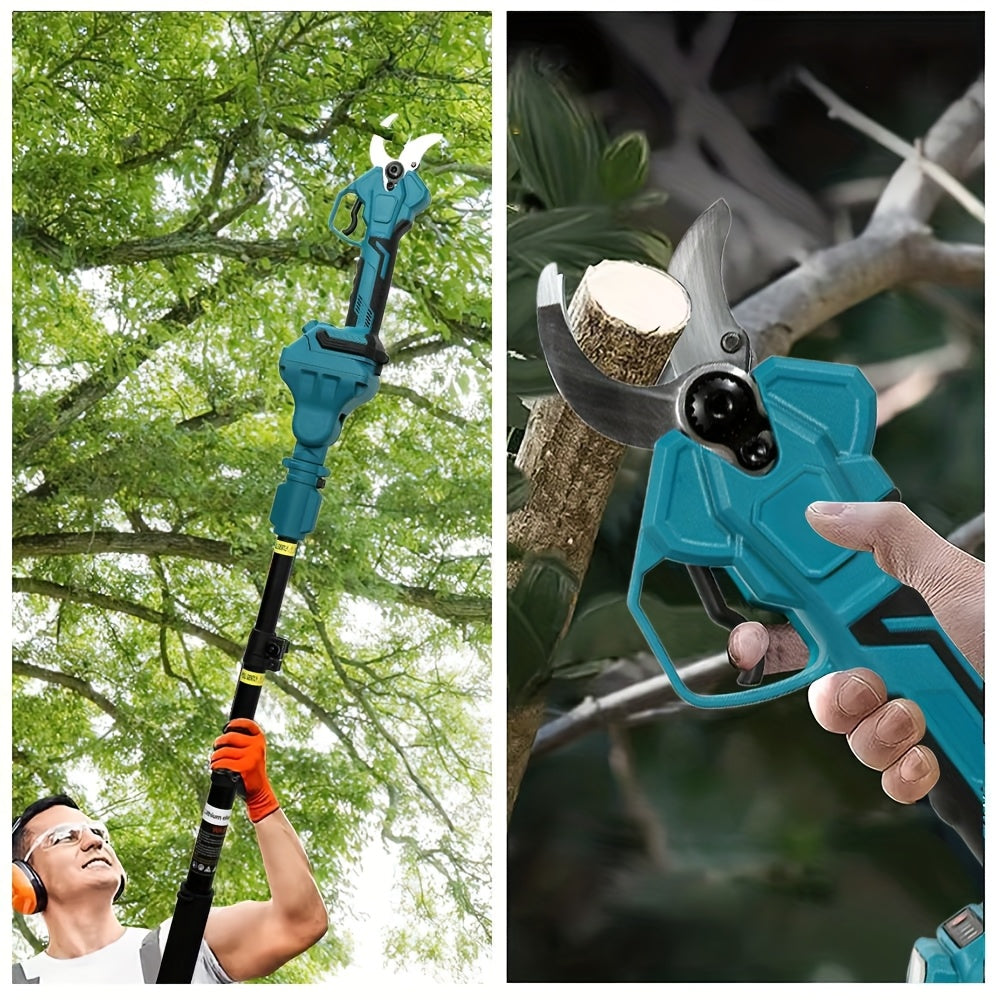 Elektrische Snoeischaar – Draadloze Snoeischaar – Takkenschaar – Tuinschaar – 18V Lithium-Ion batterij – Carbonstalen Messen