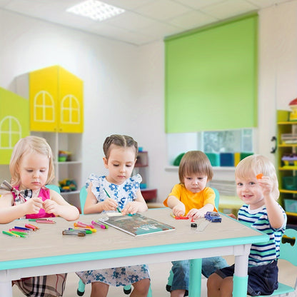 Kinderstoel – Kindertafel – Stoelenset – Kindermeubilair – Kleuterstoel – Verstelbare Hoogte – Duurzaam HDPE Kunststof