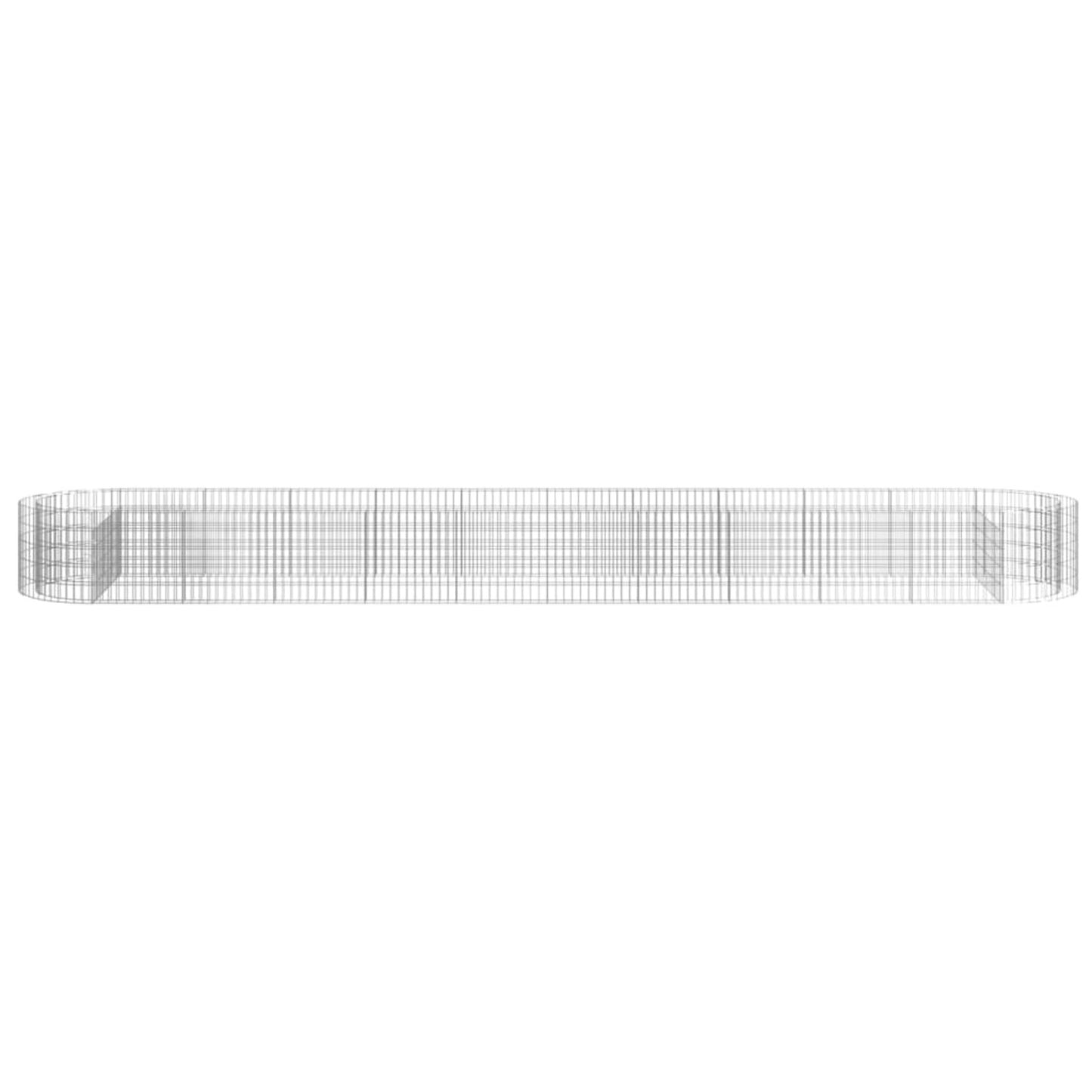 Bloembak – Plantenbak – Plantenbakken – Bloempot – Sierbak – Verhoogde Stenenkooi – Weerbestendig Gegalvaniseerd IJzer – Groot Formaat 600x100x50 cm