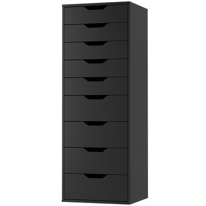 Witte Dressoir – Ladekast – Opbergkast – Kast – Kledingkast – 6 Ruime Lades – Duurzaam Hardhout – Gouden Handgrepen