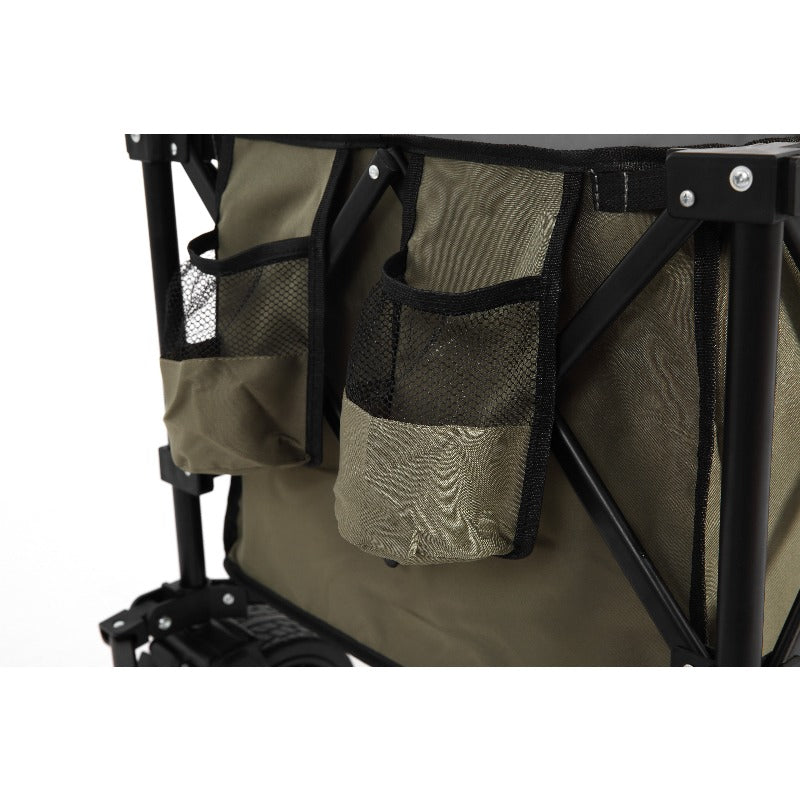 Inklapbare Transportwagen – Vouwkar – Tuinkar – Strandwagen – Laadwagen – 300 Liter Inhoud – Zware Last Tot 99,79 KG