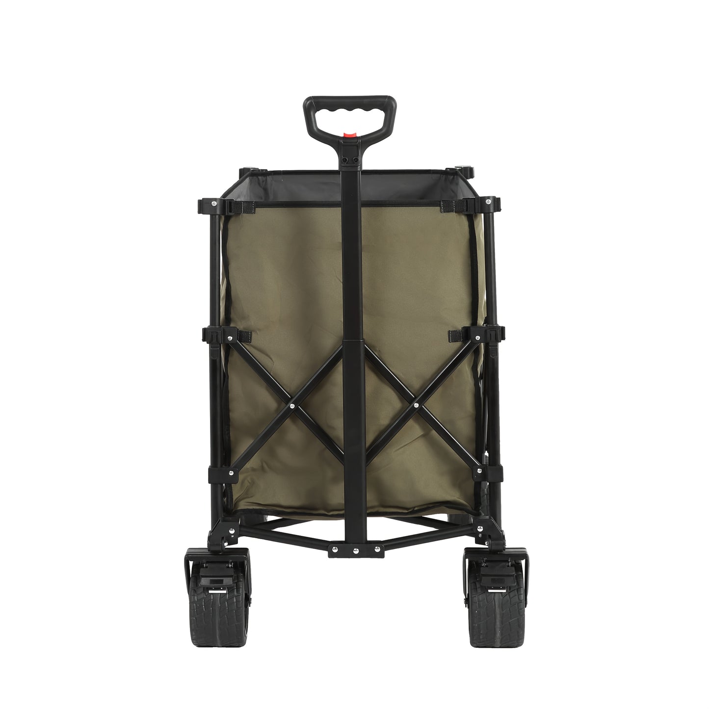 Strandkar – Bolderkar – Bolderwagen – Duwkar – Transportkar – Opvouwbaar – 300L Laadruimte – Extra Grote All-Terrain Wielen – Blauw