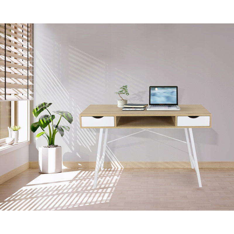 Bureau – Schrijftafel – Computertafel – Werktafel – Bureautafel – Ruim Werkblad – Duurzaam Houtmateriaal