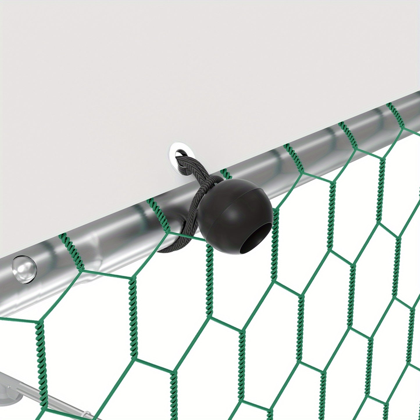 Buitenren Kippenhok Kippenren Kippenrenren Kippenkooi – 3x4m – Gegalvaniseerd Stalen Frame – Waterdicht PE Dak