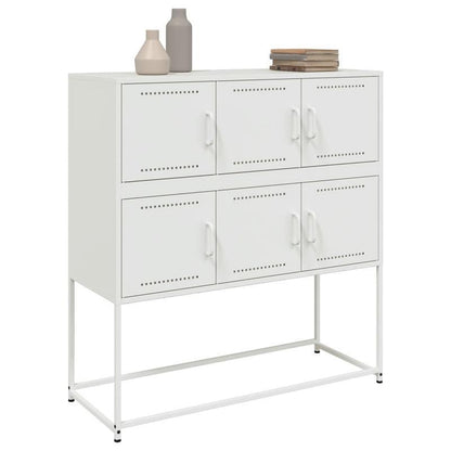 Sideboard 100.5x39x107cm steel wit Practical and removable