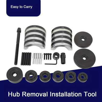 Wiellager Toolset – Wielager Gereedschap – Wiellager Reparatieset – Wielager Verwijderaar – Wielnaaf Montage Set – Geschikt Voor VAG 62-85 Mm – Hoogwaardig Metaal