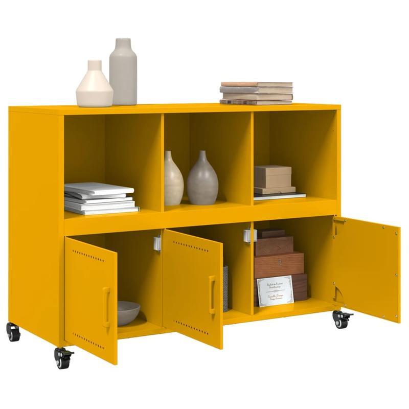 Sideboard – Dressoir – Kast – Opbergmeubel – Buffetkast – Sonoma Grijs – Engineered Wood – 91x28x75 cm