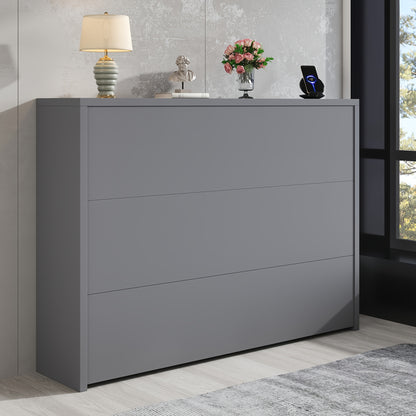 Vouwtafel – Klaptafel – Opvouwbare Tafel – Werktafel – Bureau – Met Wielen en Remmen – 2-in-1 Opberg- en Werkplek – Met Plank en Kantelbeveiliging – Stevig Metalen Frame – Compact Opvouwbaar 115x27x93 cm