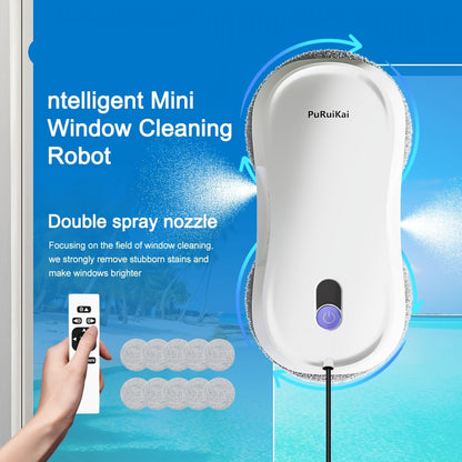 Raamrobot – Robot Ramenwasser – Automatische Ruitenreiniger – Elektrische Raamwisser – Slimme Raamreiniger – Dual-Direction Spuitsysteem – Afstandsbediening