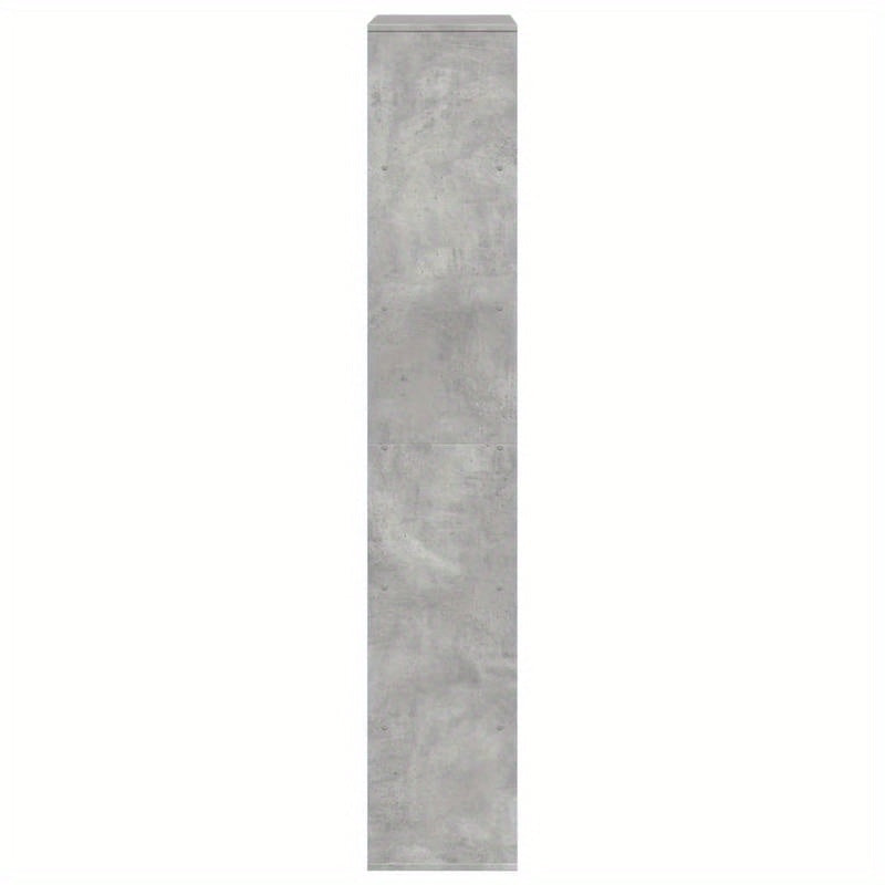 Room Divider 100X33X187.5 Cm Treated Wood Concrete Gray