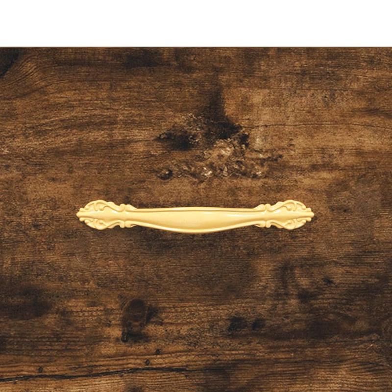 Dressoir – Ladekast – Opbergkast – Kast – Buffetkast – Gerookt Eikenhout – Compact 100x36x60 cm