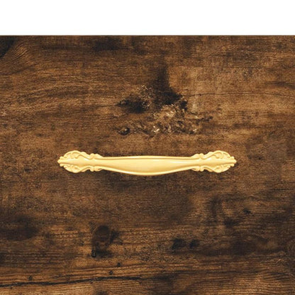 Dressoir – Ladekast – Opbergkast – Kast – Buffetkast – Gerookt Eikenhout – Compact 100x36x60 cm