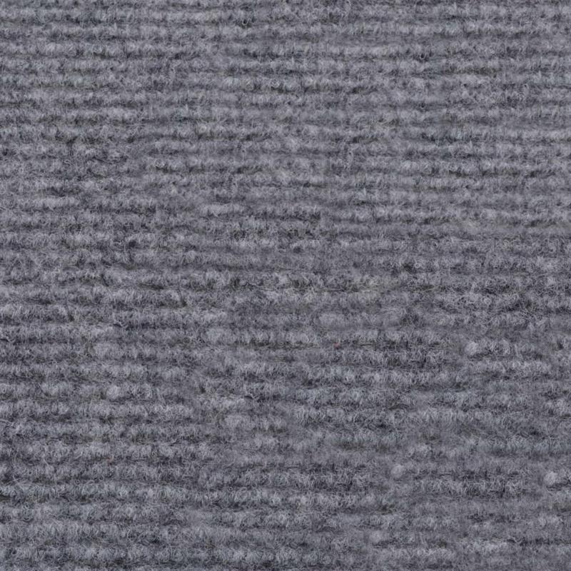 Vloerbedekking – Tapijt – Karpet – Loopmat – Vloerkleed – Grijs – Duurzaam Polyester – 1,2 x 10 Meter