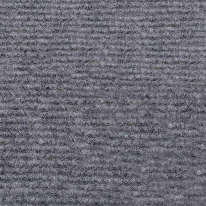 Vloerbedekking – Tapijt – Karpet – Loopmat – Vloerkleed – Grijs – Duurzaam Polyester – 1,2 x 10 Meter