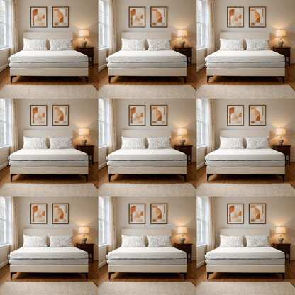 Matras – Bedmatras – Slaapmatras – Ondersteuningsmatras – Pocketveringmatras – 90x200 cm – Memory Foam – Hypoallergeen – Medium Stevig – Afneembare Wasbare Microvezelhoes – Motion Isolation – Randondersteuning