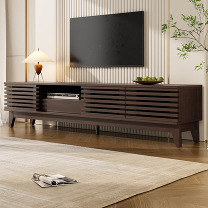 A TV cabinet with one drawer and three doors, TV furniture, TV panels, TV stools, TV cabinets. The unique design, measuring 170cm in width, 35cm in depth and 40cm in height, provides ample space for your TV and other multimed