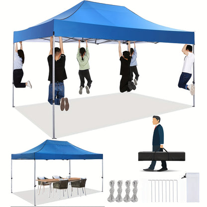 Pop-up Partytent – Vouwtent – Tuin Tent – Evenemententent – 3 X 4,5 Meter – Snelle Opbouw – Klittenbandsluiting