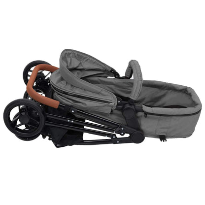 Buggy – Wandelwagen – Kinderwagen – Plooibuggy – Reisbuggy – 3-in-1 Multifunctioneel – Stabiel Stalen Frame – Verstelbare Zitpositie – Inklapbaar Compact