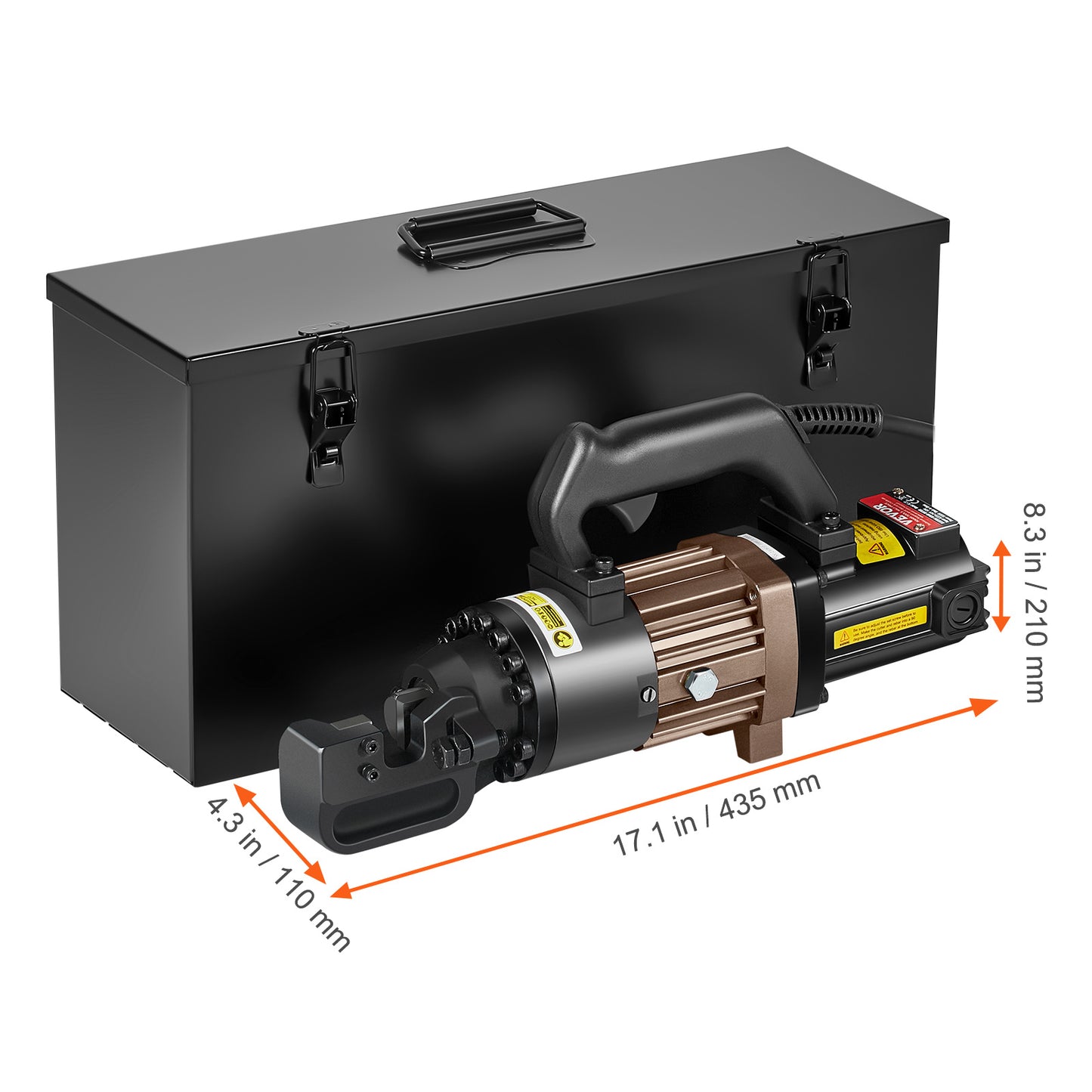 Ijzerknipper – Stavenknipper – Buizensnijder – Staalknipper – Hydraulische Knipper – 1500W Krachtige Motor – Snelle Precisie Knipfunctie