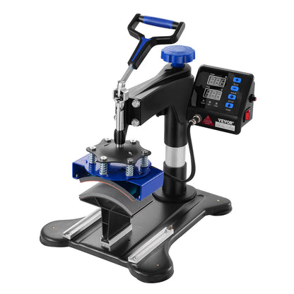 Warmtepers – Transferpers – Textielpers – Mokkenpers – 8-in-1 Multifunctionele Machine – Groot Persoppervlak 38x38 cm – Digitale Temperatuur- en Tijdinstelling