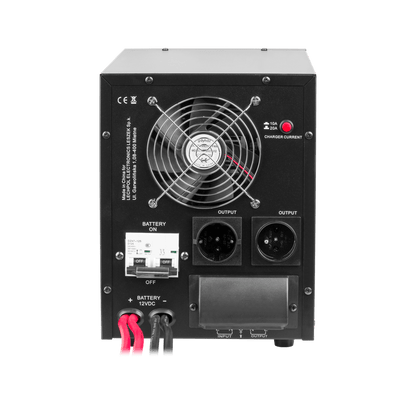 Stroomvoorziening – Ononderbroken Voeding – Noodstroomunit – No-break – UPS Noodvoeding – Back-up Stroomvoorziening – 1600W Vermogen – Zuivere Sinusgolf Uitgang